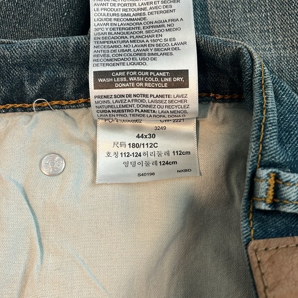 Men’s Levi’s Signature S51 Straight Jeans – Size 44x30 – Classic Fit - Picture 7 of 7